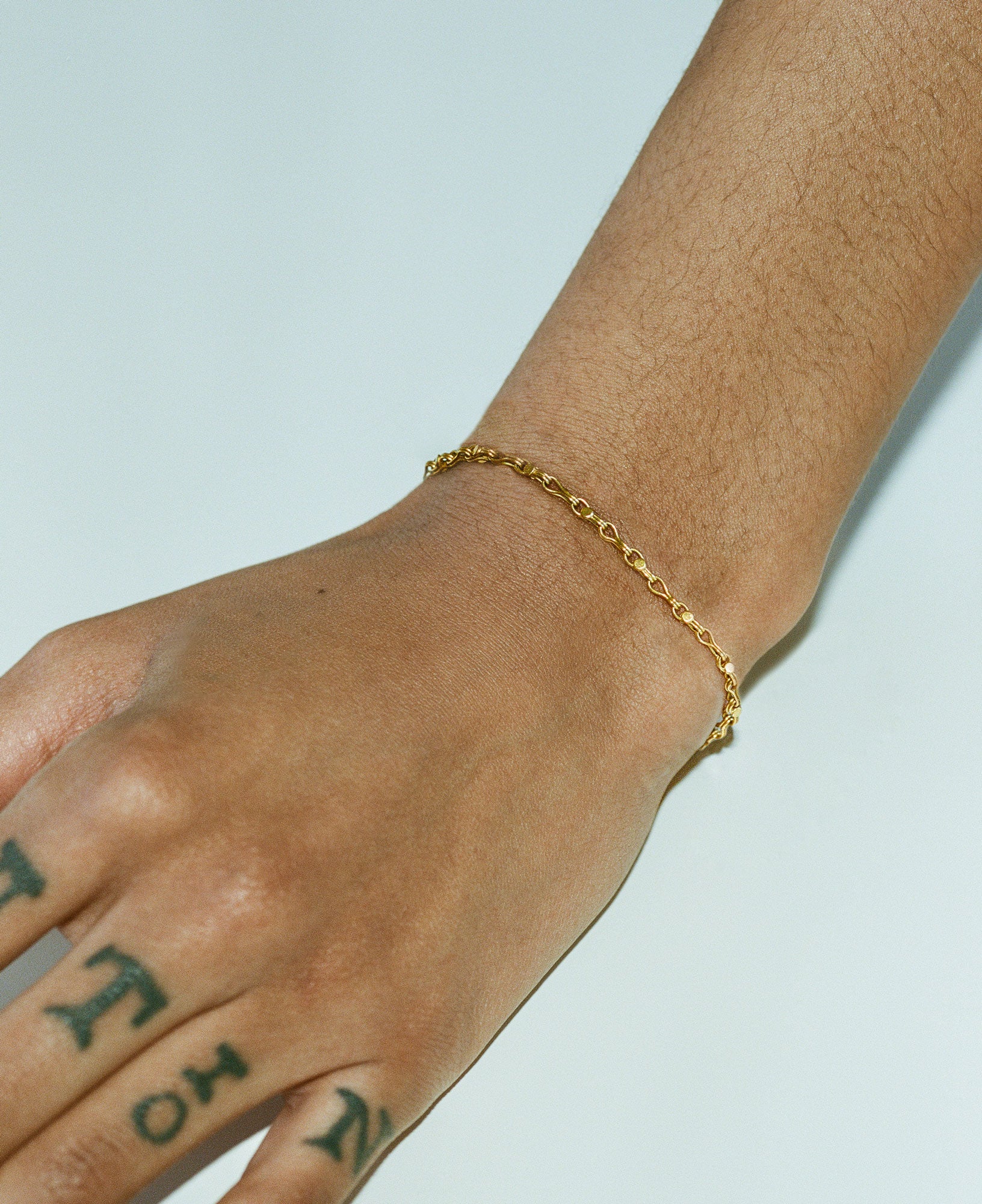 Handwoven Chain Bracelet