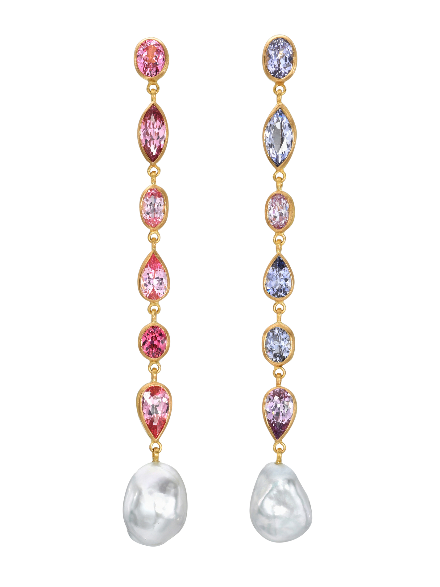 Spinel Cascade Earrings