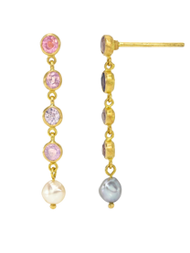 Sapphire Cascade Earrings