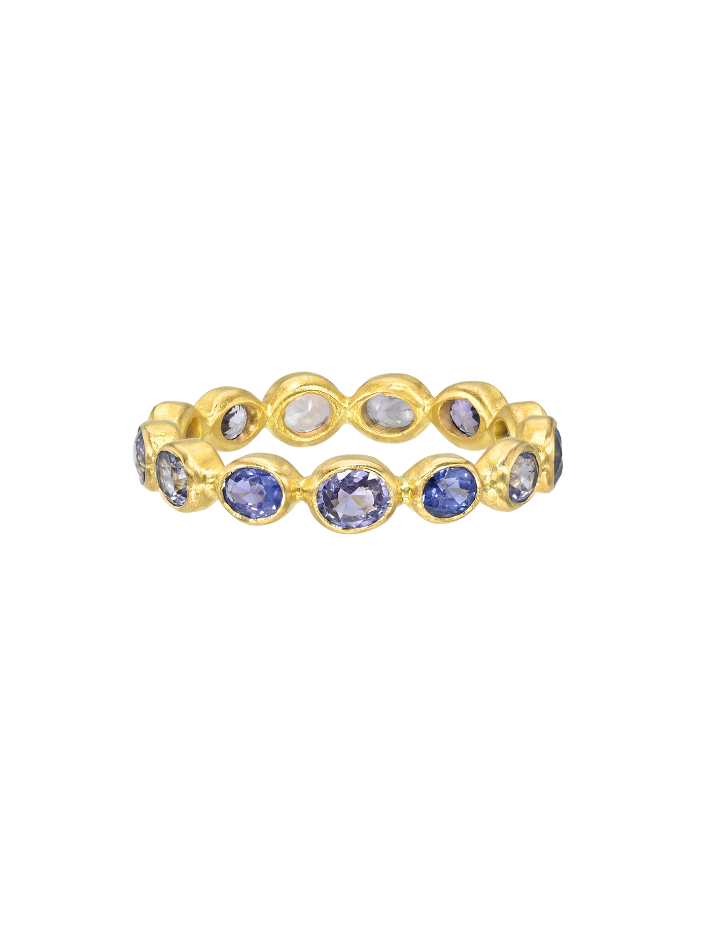Blue Sapphire Infiniti Ring