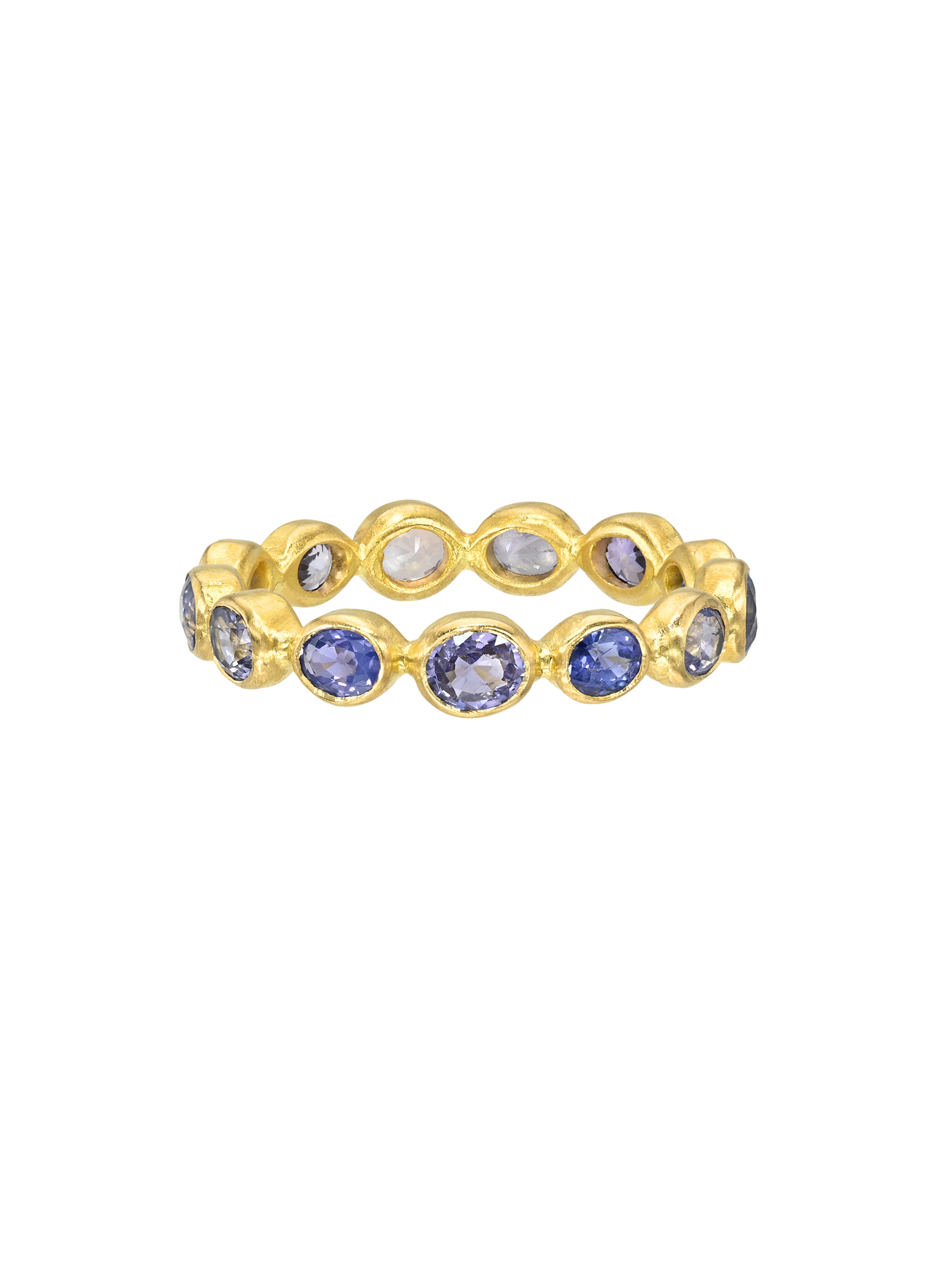 Blue Sapphire Infiniti Ring