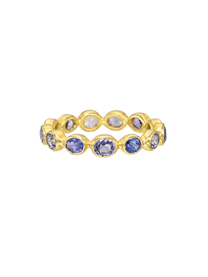 Blue Sapphire Infiniti Ring