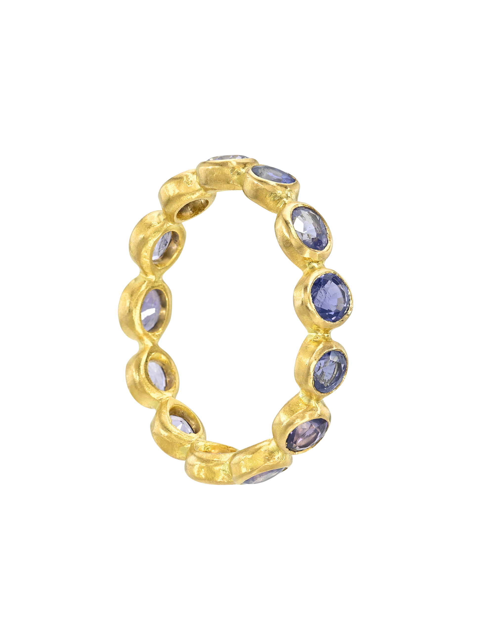 Blue Sapphire Infiniti Ring