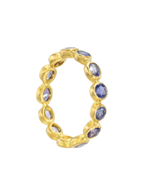 Blue Sapphire Infiniti Ring