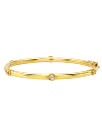 Diamond Beaded Bangle