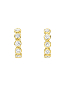Diamond Hoop Earrings