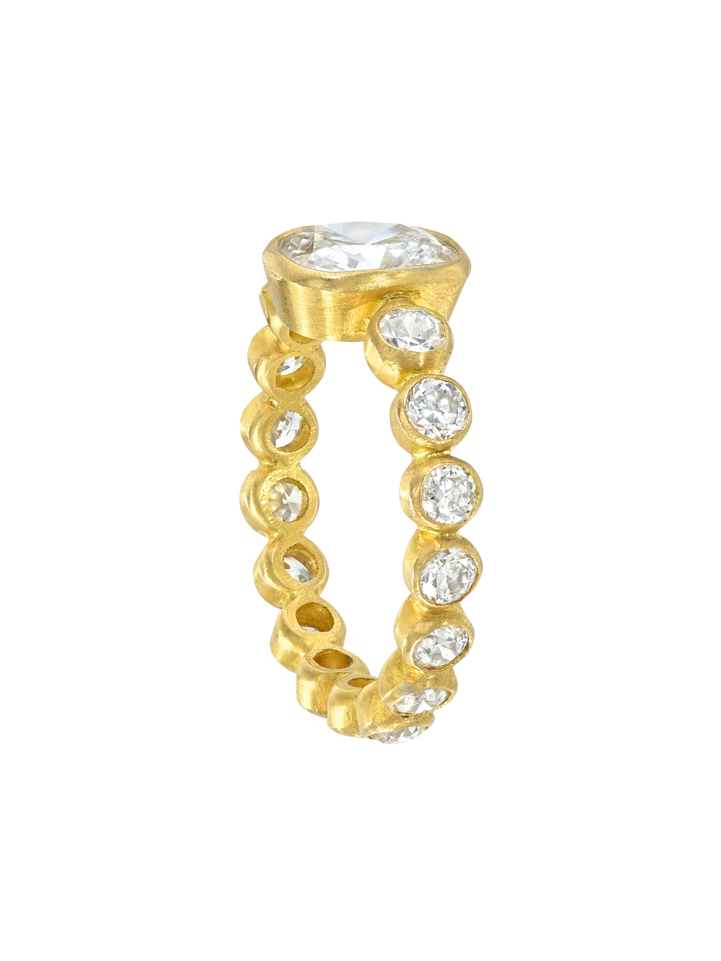 Floating Diamond with Infiniti Band