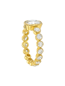 Floating Diamond with Infiniti Band