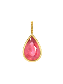 red spinel pendant