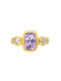 Sapphire and Diamond Ring