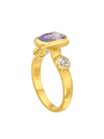 Sapphire and Diamond Ring