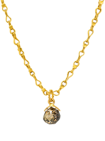 Diamond Briolette Pendant