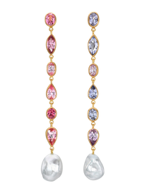 Spinel Cascade Earrings