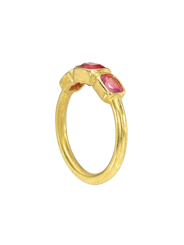 Spinel Trinity Ring