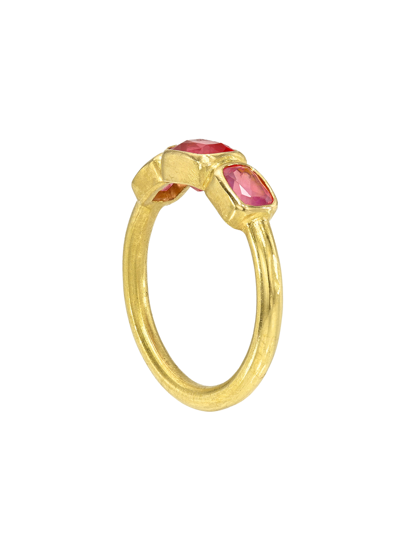 Spinel Trinity Ring