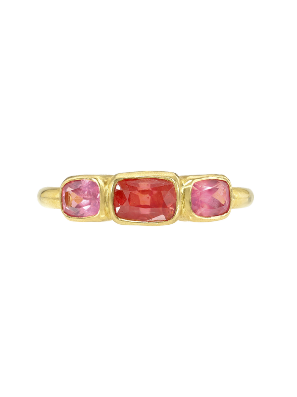 Spinel Trinity Ring