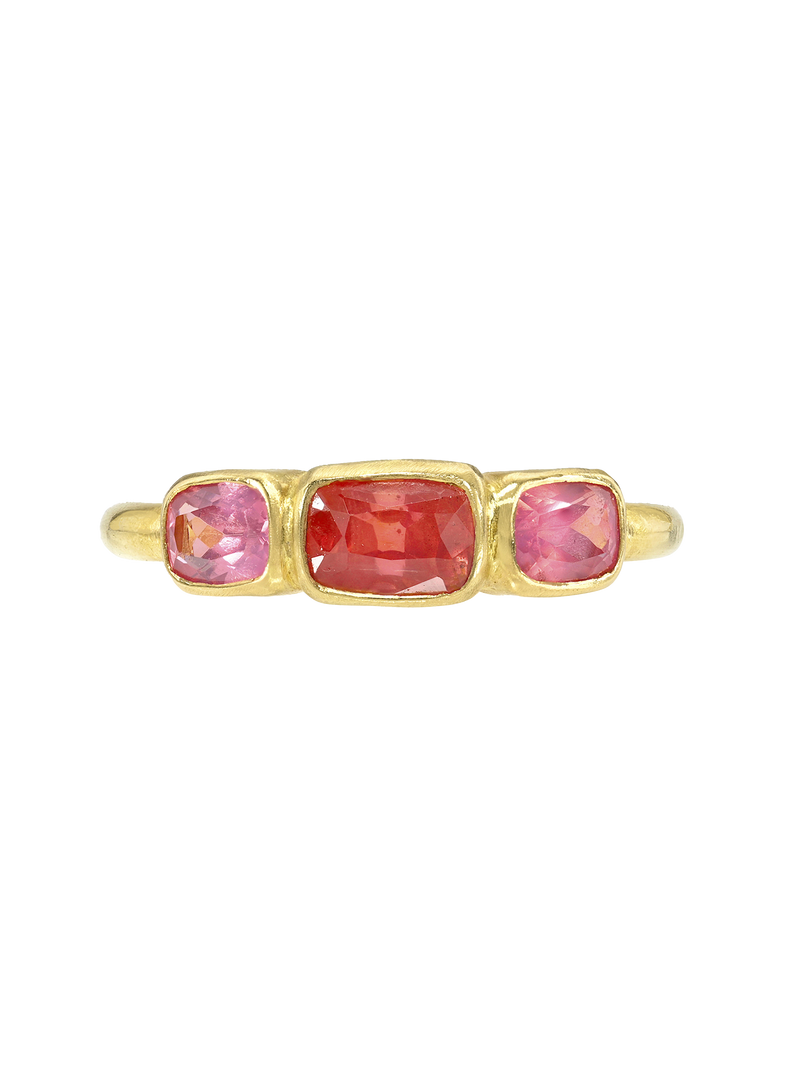 Spinel Trinity Ring