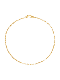 Handwoven Diamond Chain Necklace
