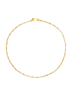 handwoven diamond chain necklace