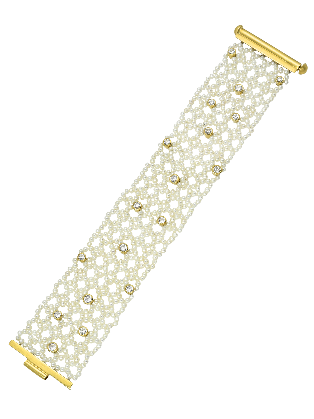Woven Pearl Bracelet