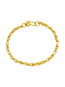 Handwoven Heavy Chain Bracelet